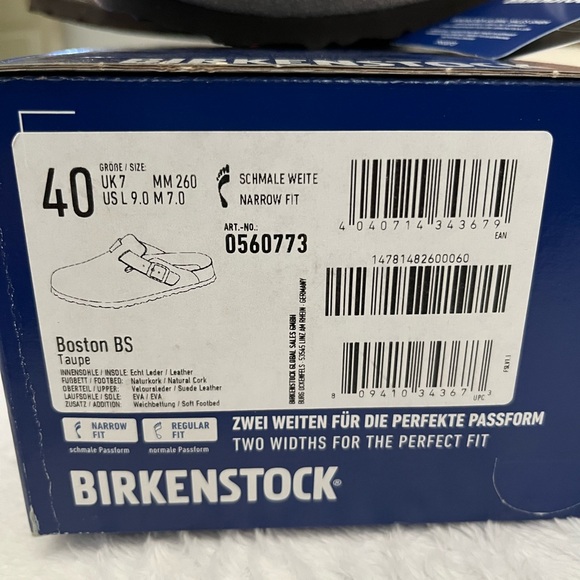 Birkenstock Men's Taupe Suede Loafers - Picture 4 of 5